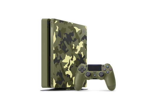 PlayStation 4 Slim 1TB Limited Edition Console - Call of Duty WWII Bundle [Discontinued] (Renewed)