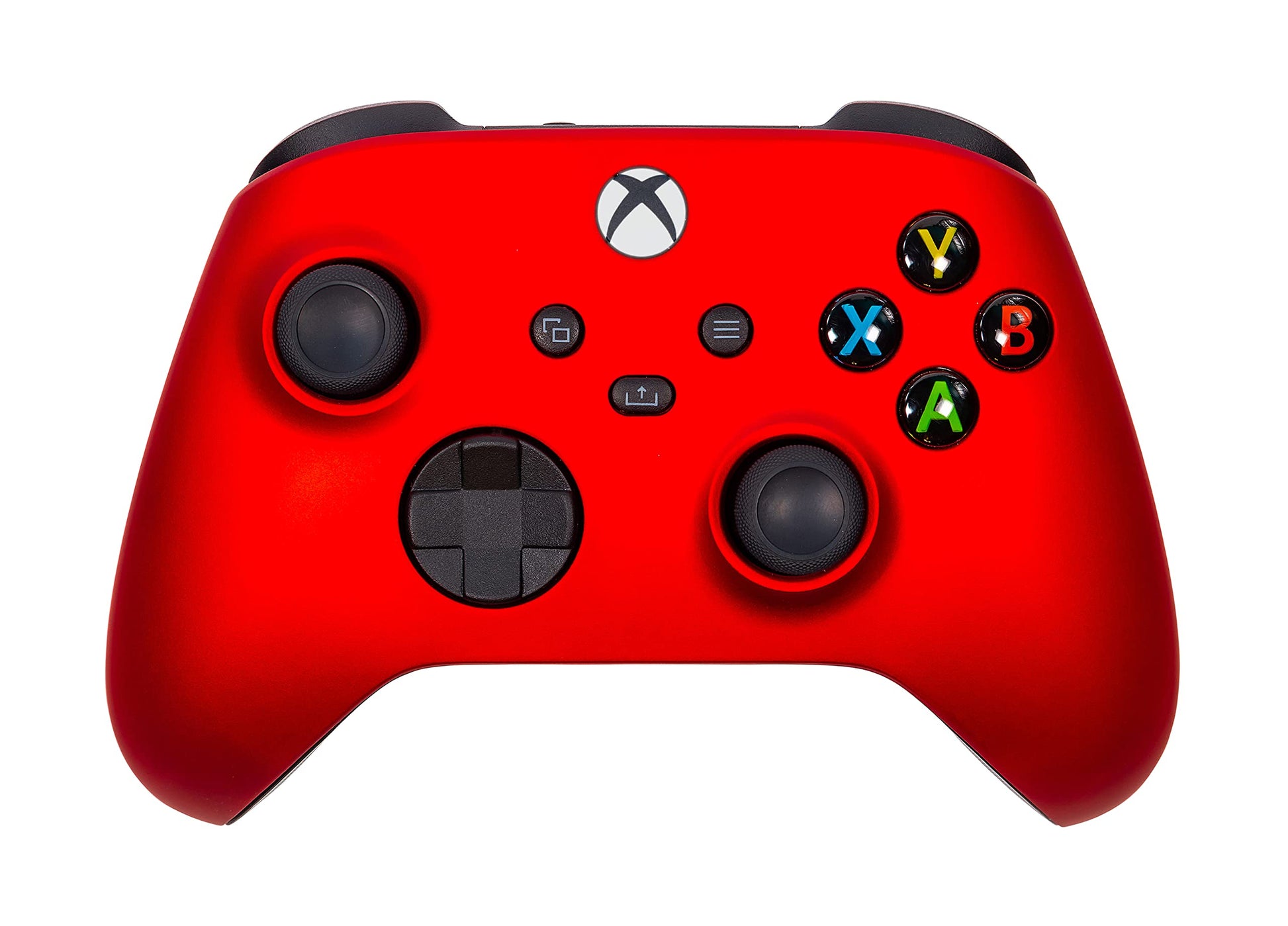 Crazy Controllerz Xbox Series X Soft Touch Controller - Metallic Red, Enhanced Grip, Compatible with Xbox One, Series X, Series S