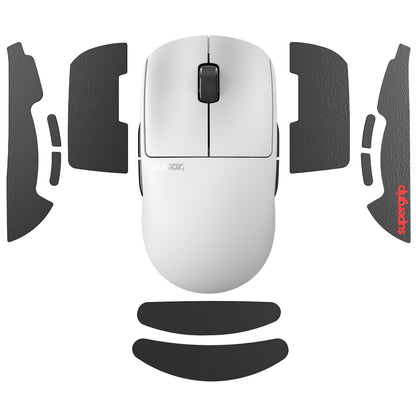 Pulsar Gaming Gears SUPERGRIP Griptape Set, Medium, Black, Anti-Slip, 3M Adhesive, Ultra-Thin 0.5mm for X2A Mouse