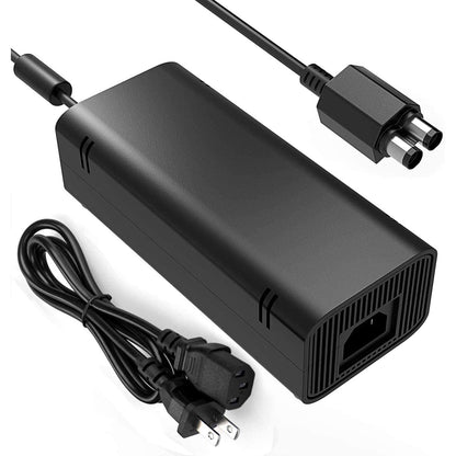 YCCSKY Xbox 360 Slim Power Supply AC Adapter, 135W, 12V-10.83A, LED Indicator, Black, Non-OEM Replacement