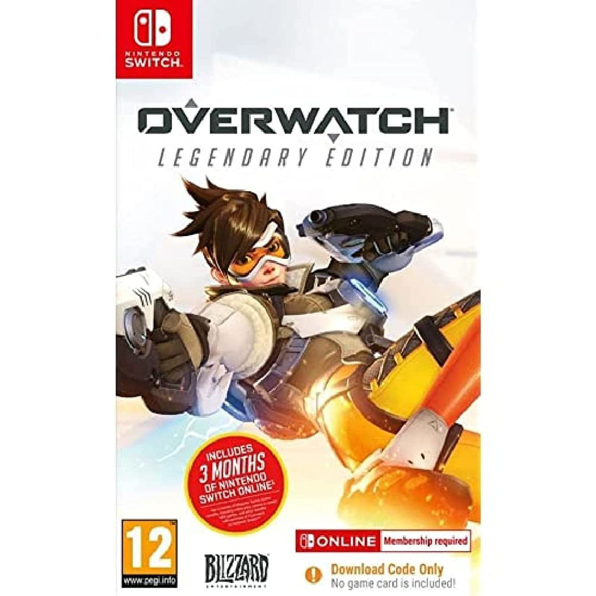Overwatch Legendary Edition (Nintendo Switch) (NO PHYSICAL GAME or refill unit INCLUDED IN BOX)(ONLY INCLUDES DOWNLOAD CODE IN BOX)