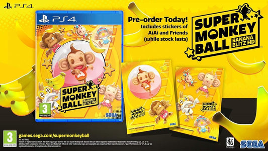 Focus Home Interactive Super Monkey Ball Banana Blitz HD for PS4 - Model ATLA17.UK.22ST