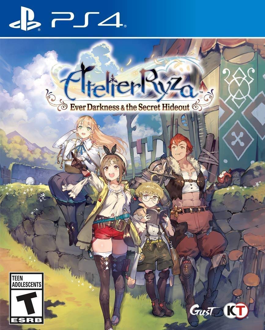 KT Atelier Ryza: Ever Darkness & The Secret Hideout - PS4 Game, Model 0314