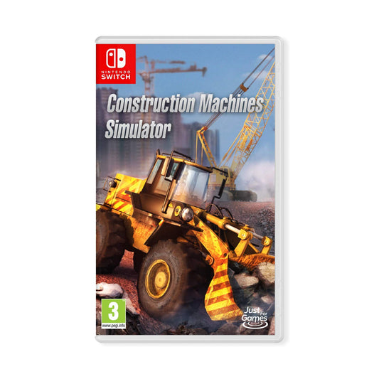 Just For Games Construction Machines Simulator for Nintendo Switch - Multicolor, Model CMSSW00