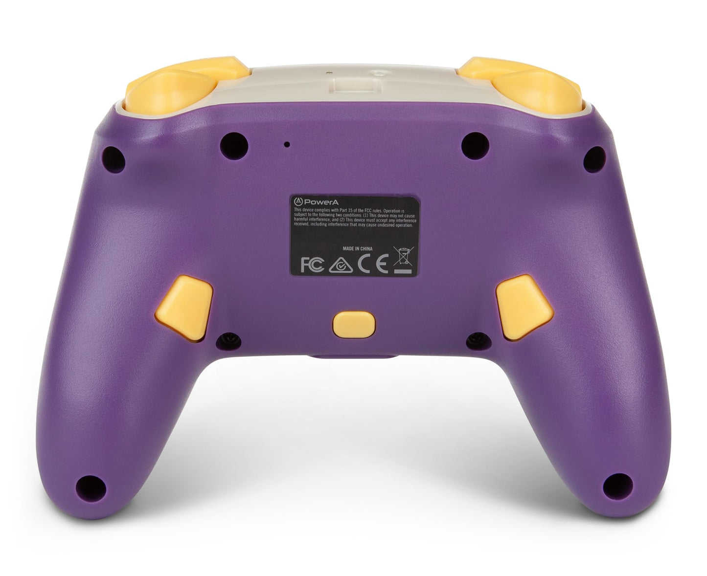 PowerA Enhanced Wireless Controller - Pokémon Pikachu Retro - White - Officially Licensed for Nintendo Switch/Switch Lite/OLED Model