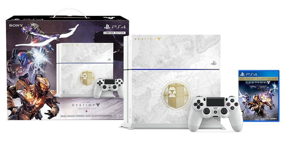 PlayStation 4 500GB special edition Console - Destiny: The Taken King Bundle [Discontinued] (refurbished)
