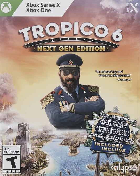 Kalypso Tropico 6 - Next Gen Edition for Xbox Series X - Model 848466001595