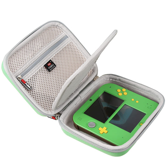 FBLFOBELI Hard Tpartyl Storage case For Nintendo 2DS Legend of Zelda Ocarina of Time 3D With 6pcs game card Holder (case Only)