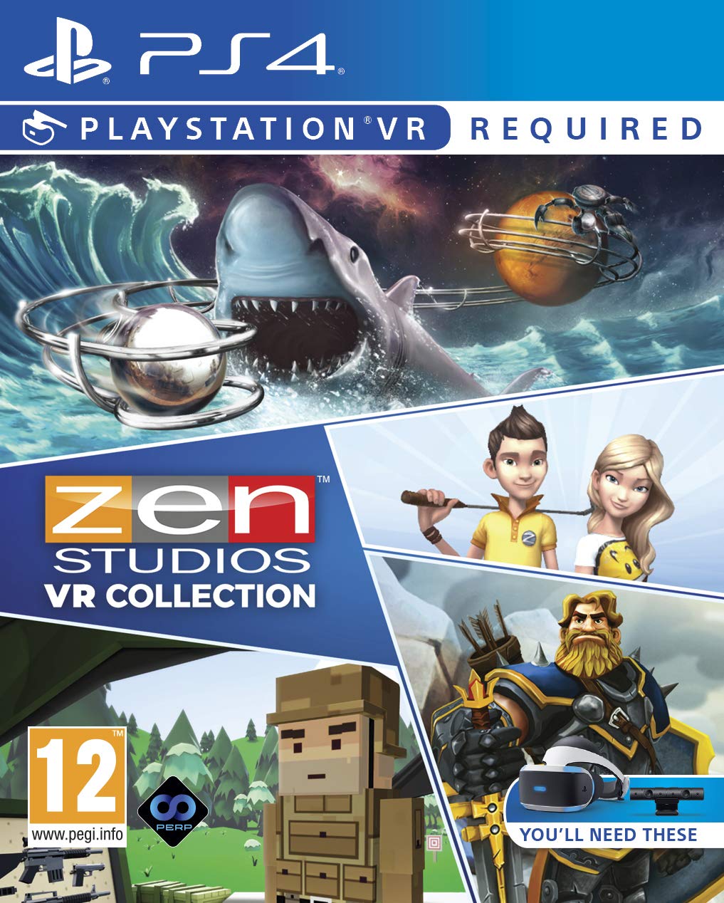 Perp Games Zen Studios Ultimate VR Collection for PSVR - Model PG000195