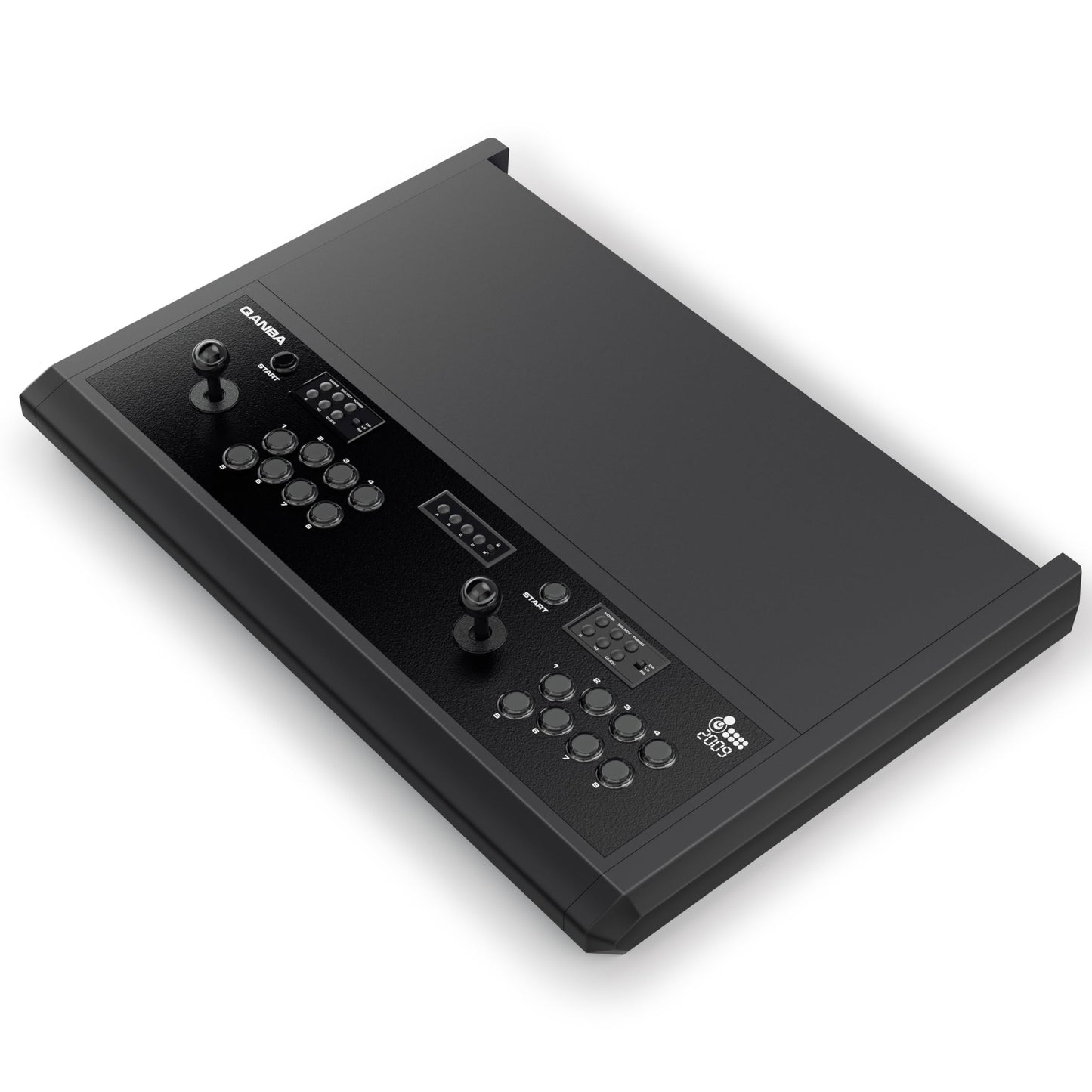 qanba 2009 Arcade Desktop Console - Silent Joystick & Buttons, 2009-2P, Black
