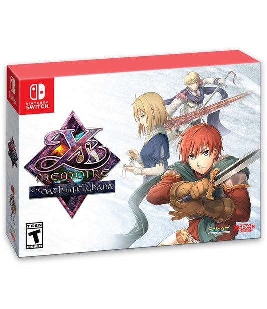Xseed Games Ys Memoire: The Oath in Felghana - D1 Refined Edition for Nintendo Switch, Model 82513