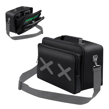 DAHAKII Travel Case Bag for Xbox Series X - Protective Carrying Case, Multiple Pockets, Black, Model DAHAKIIXSB