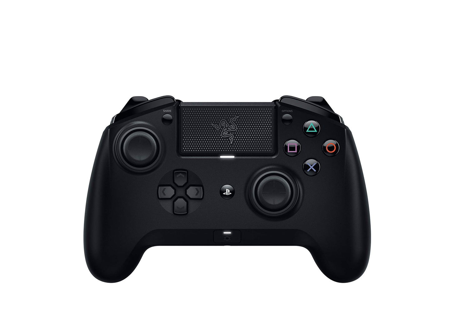 Razer RZ06-02610100-R3G1 Raiju Tournament Edition Wireless and Wired Gaming Controller with Mecha Tactile Action Buttons  Interchangeable Parts and Quick Control Panel  Black