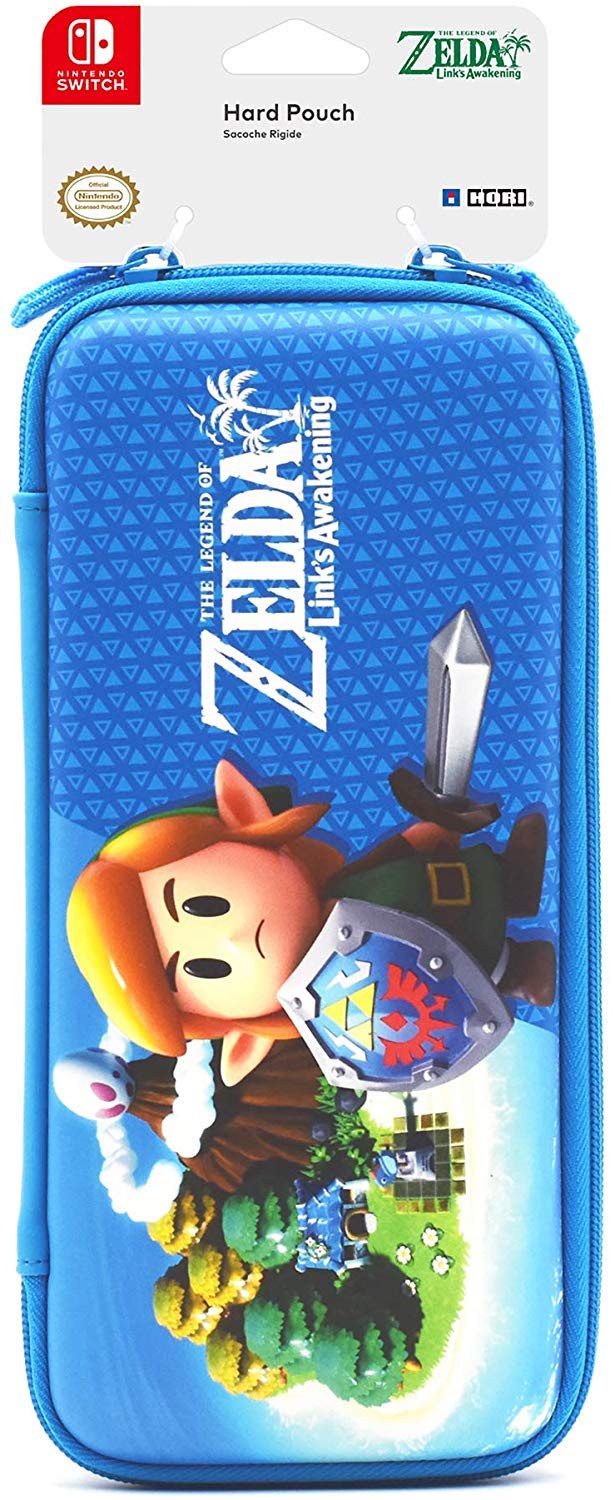 Nintendo Switch Legend of Zelda: Links Awakening Edition Hard Pouch by HORI - Licensed by Nintendo