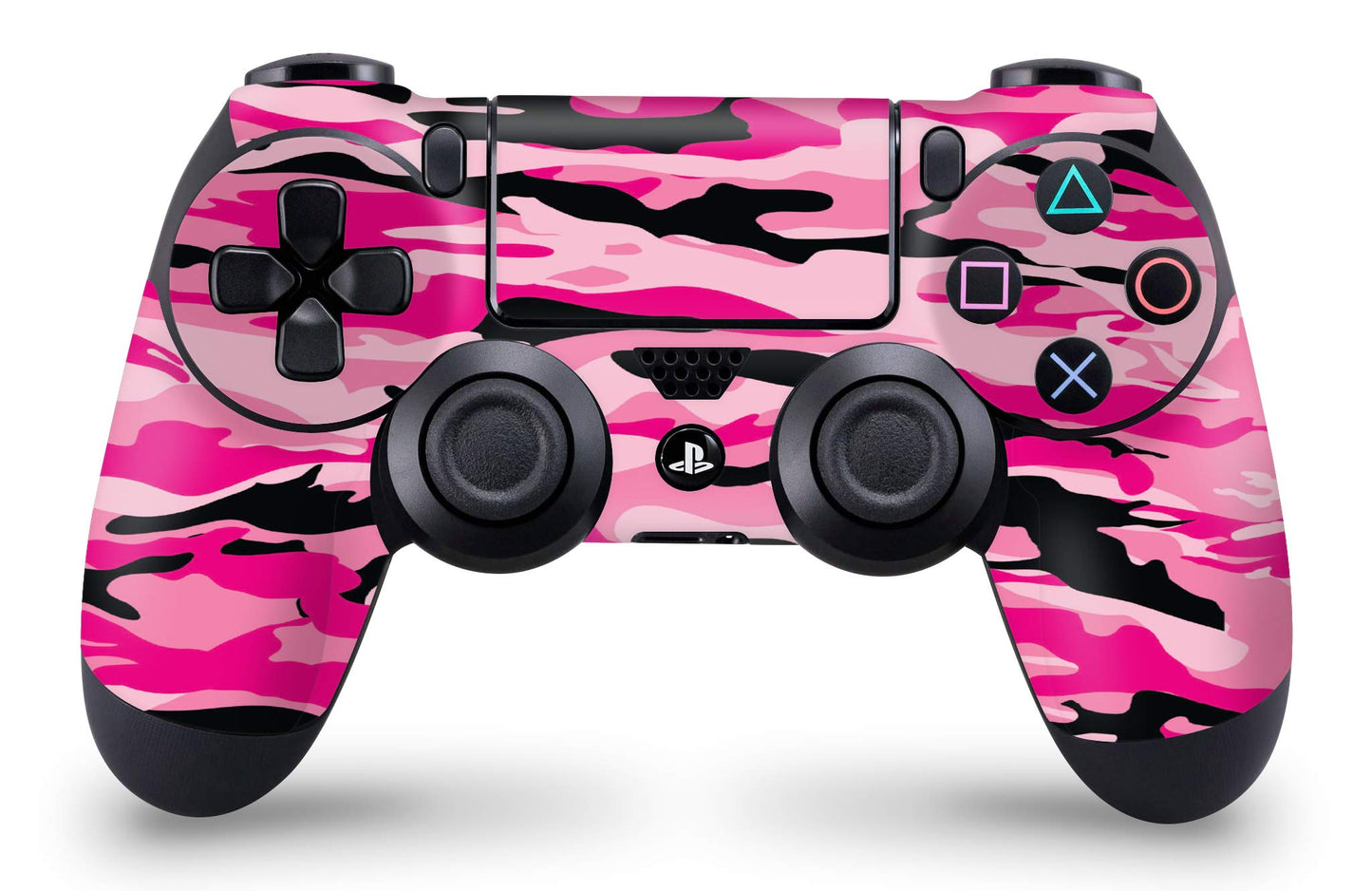 giZmoZ n gadgetZ PS4 Controller Skins - Full Wrap Vinyl Sticker, 2.36x4.72in, Pink Camo, Model GNG-PS4-PINK-C