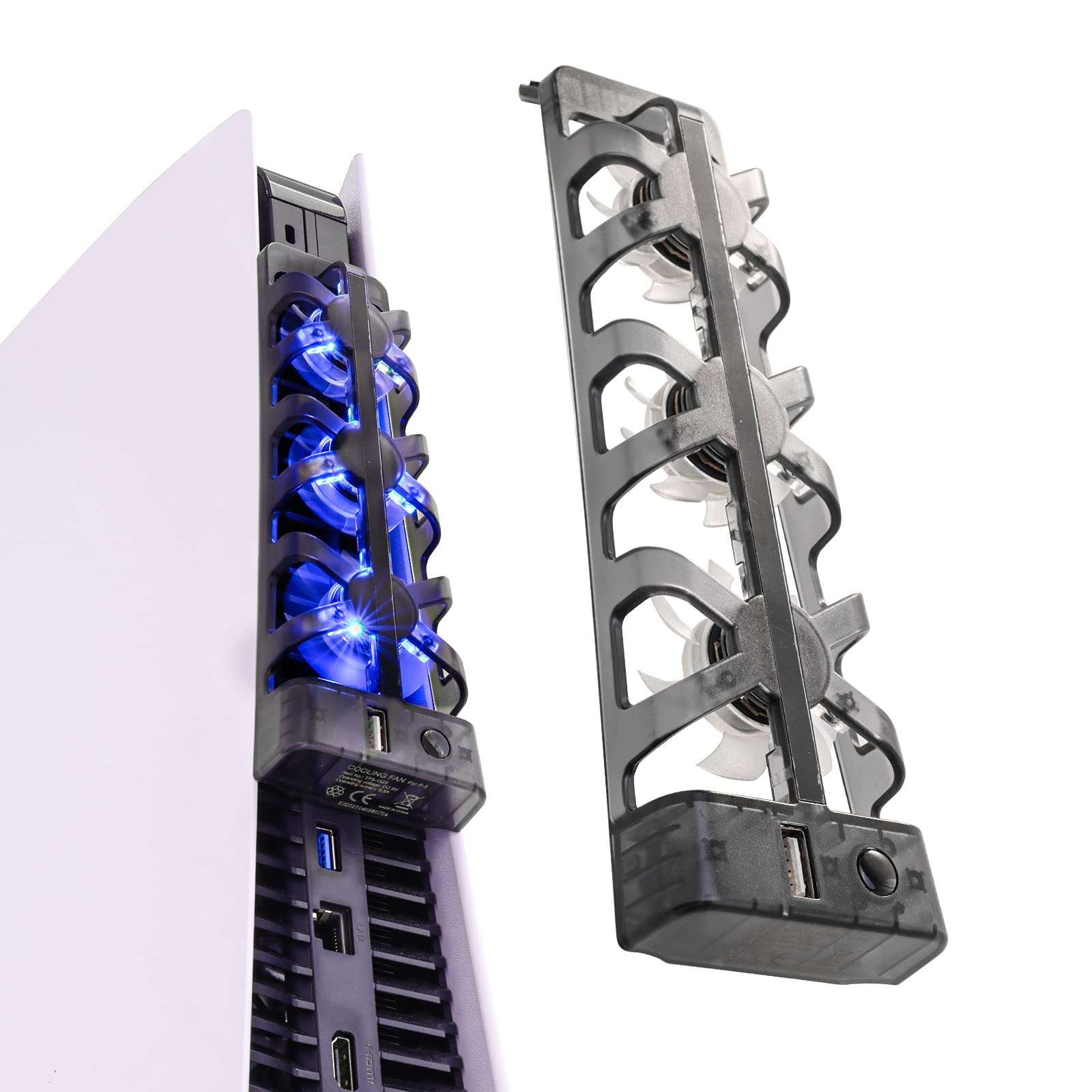 PS5 Cooling Fans  PlayStation 5 Cooling Fan Compatible with PS5 Discs Edition and Digital Edition (NOT for PS5 Slim)