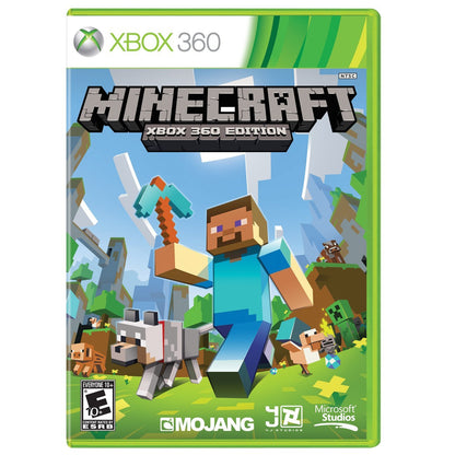 Microsoft Minecraft - Xbox 360 Game (Renewed) - Classic Adventure for Console