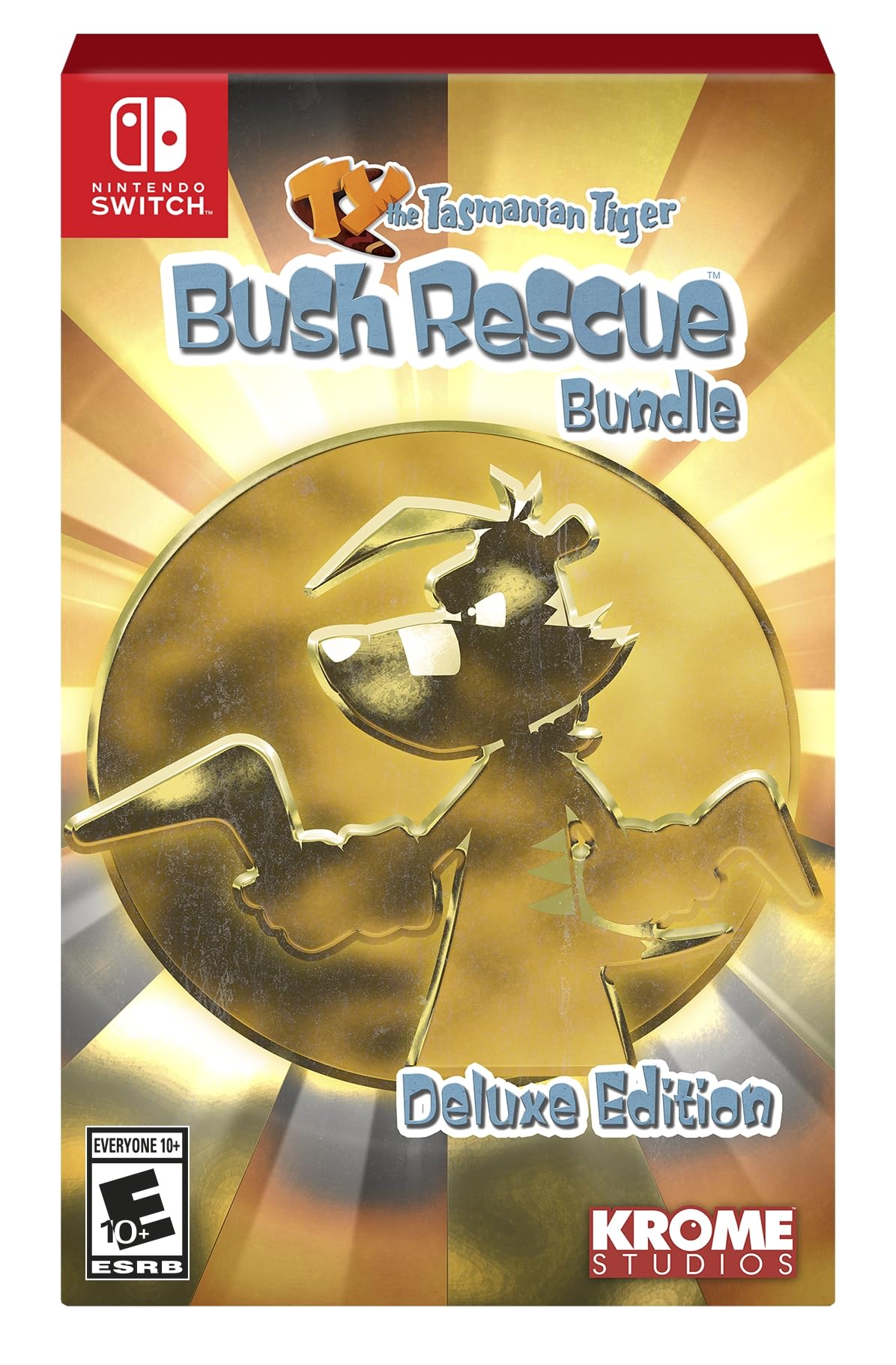 Krome Studios TY the Tasmanian Tiger HD: Bush Rescue Bundle Deluxe Edition for Nintendo Switch