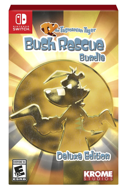 Krome Studios TY the Tasmanian Tiger HD: Bush Rescue Bundle Deluxe Edition for Nintendo Switch