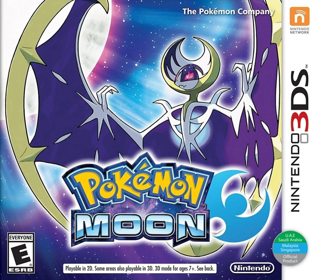 3DS Pokemon Moon (World Edition)