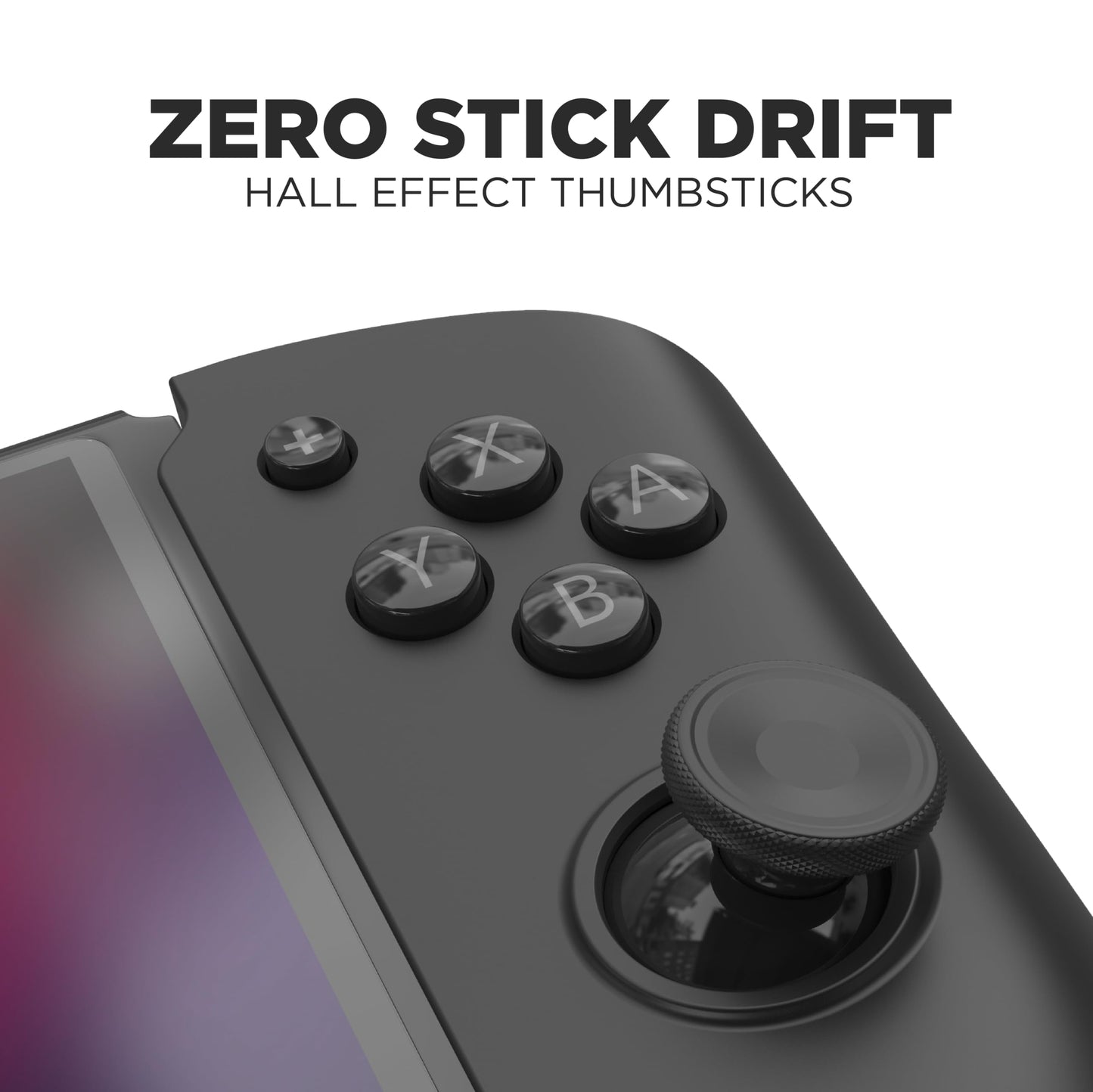 CRKD Nitro Deck - Professional Handheld Controller for Nintendo Switch & OLED, Zero Stick Drift, Black, Model 23ND-WW-BK-STANDARD