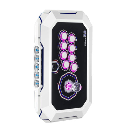 KBSure Arcade Joystick - White Blue Color, Ergonomic Design for Ultimate Gaming Experience