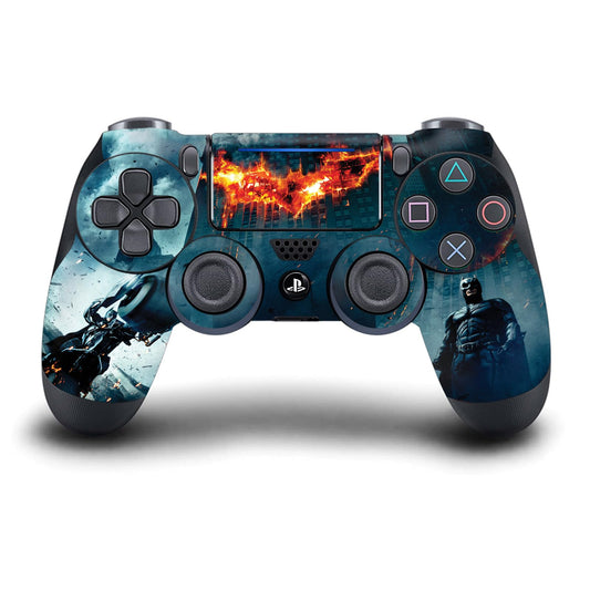 Head Case Designs Officially Licensed The Dark Knight Batman Poster Key Art Vinyl Sticker Gaming Skin Decal Cover Compatible With Sony PlayStation 4 PS4 DualShock 4 Controller