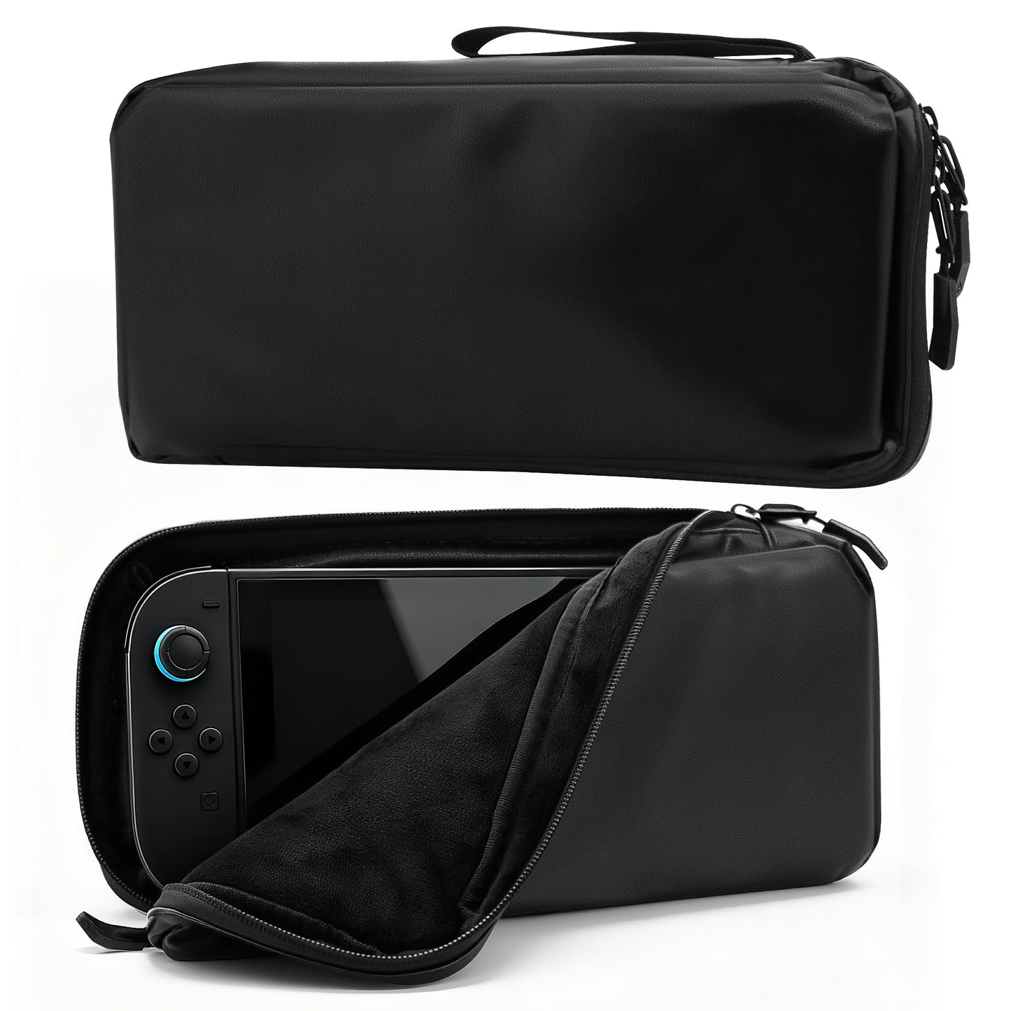 GLDRAM Soft Bag Ultra Slim Carrying Case  Protable Handbag Protective Travel Gaming Bag for Nintendo Switch 2 / NS/OLED/Lite Console & Accessories