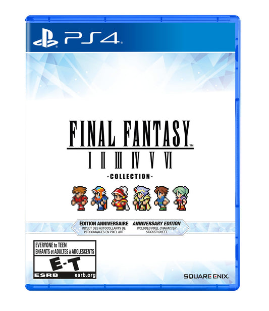 Square Enix FINAL FANTASY I-VI Collection Anniversary Edition - PS4, Model 0662248928098, 2024 Release