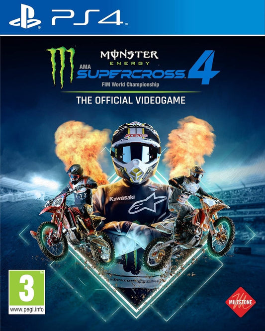 Milestone Monster Energy Supercross - The Official Videogame 4 (PS4) - Model MILA15.UK.22ST