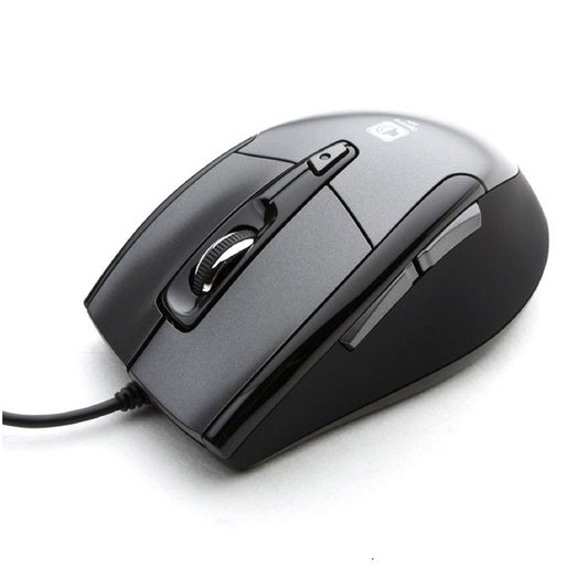 JSCO Noiseless USB Optical Gaming Mouse JNL-101K 1600 DPI Silent Black
