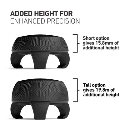 SCUF Universal Thumbstick Grips - 4 Pack with 2 Bases, Blue, Model 902-601-04-002-NA