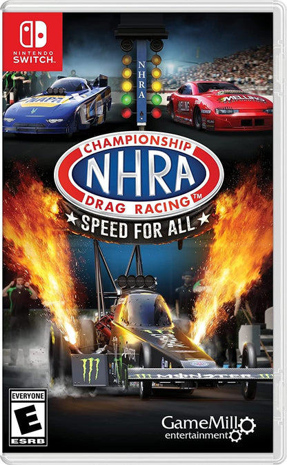 Game Mill NHRA: Speed for All - Nintendo Switch Game, Model GMML100889SWI