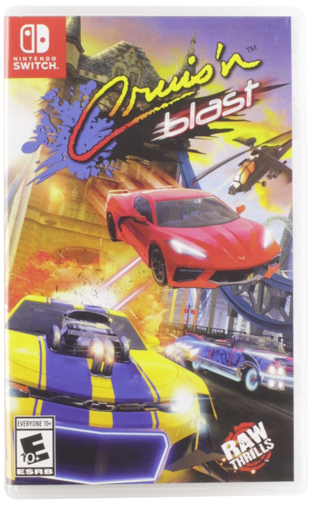 Game Mill Cruisn Blast for Nintendo Switch - Action Racing Game, Model 856131008800