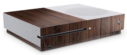 giZmoZ n gadgetZ Wood Skin Decal Sticker for Xbox One S Console + 2 Controller Skins, Vinyl, Durable, Stylish Design