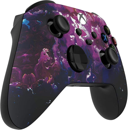 Custom Controllerzz Wireless Controller for Xbox Series X/S & One - Soft Touch Feel, X/S Purple Magma