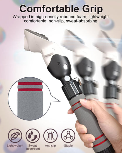 TanReginal VR Handle Accessories for Meta Quest 3 - Dual Extension Sticks for Enhanced Gaming Experience in Beat Saber and More