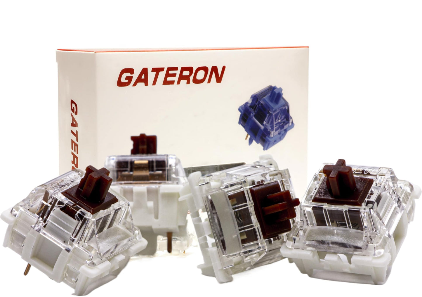 Tugeta Gateron 105Pcs Mechanical Gaming Keyboard, Gpro V3.0, Brown, Tactile 55gf Switches, POM Stem, RGB SMD, 3