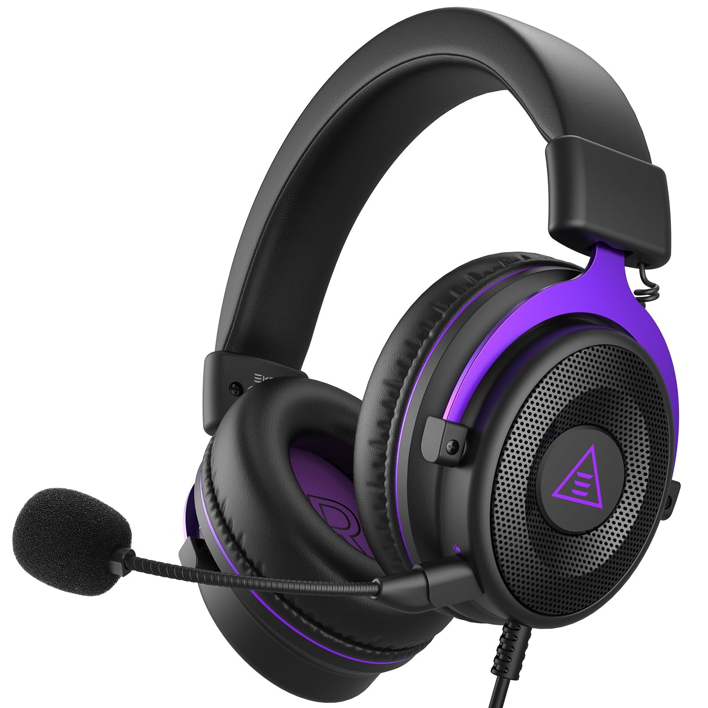 EKSA E900 Headset with Microphone for PC  PS4 PS5  Xbox - Detachable Noise Canceling Mic  3D Surround Sound  Wired Headphone for Gaming  Computer  Laptop  3.5MM Jack