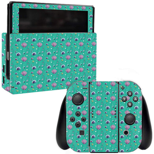 MIGHTY SKINS Nintendo Switch Skin - Durable Vinyl Decal Wrap, Decorative Shells, Easy Apply/Remove, Model NISWI-Decorative Shells