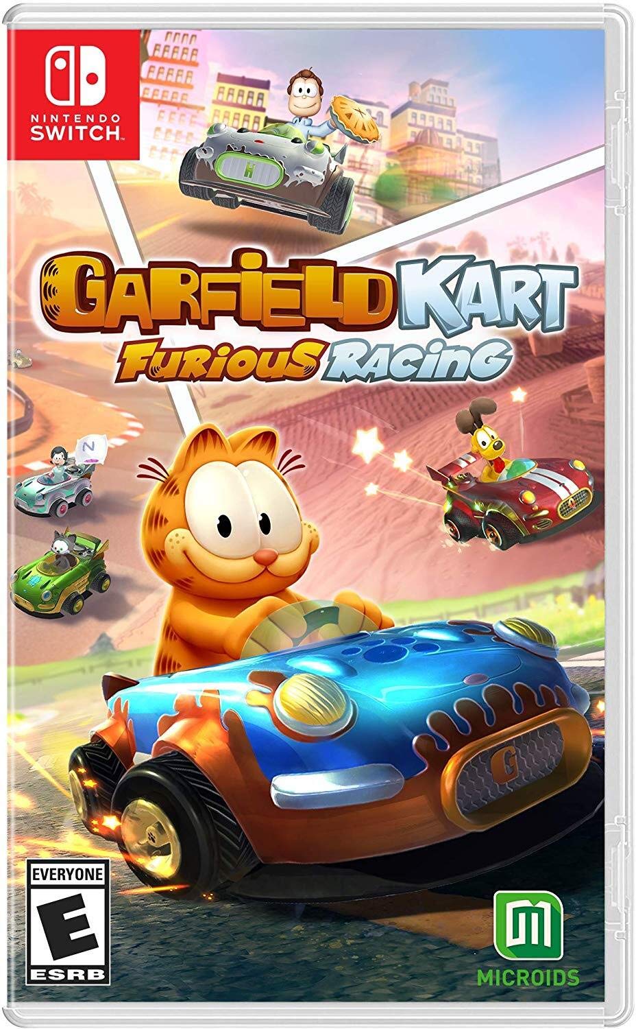 Maximum Entertainment Garfield Kart: Furious Racing (NSW) - Nintendo Switch, Model 11854_US