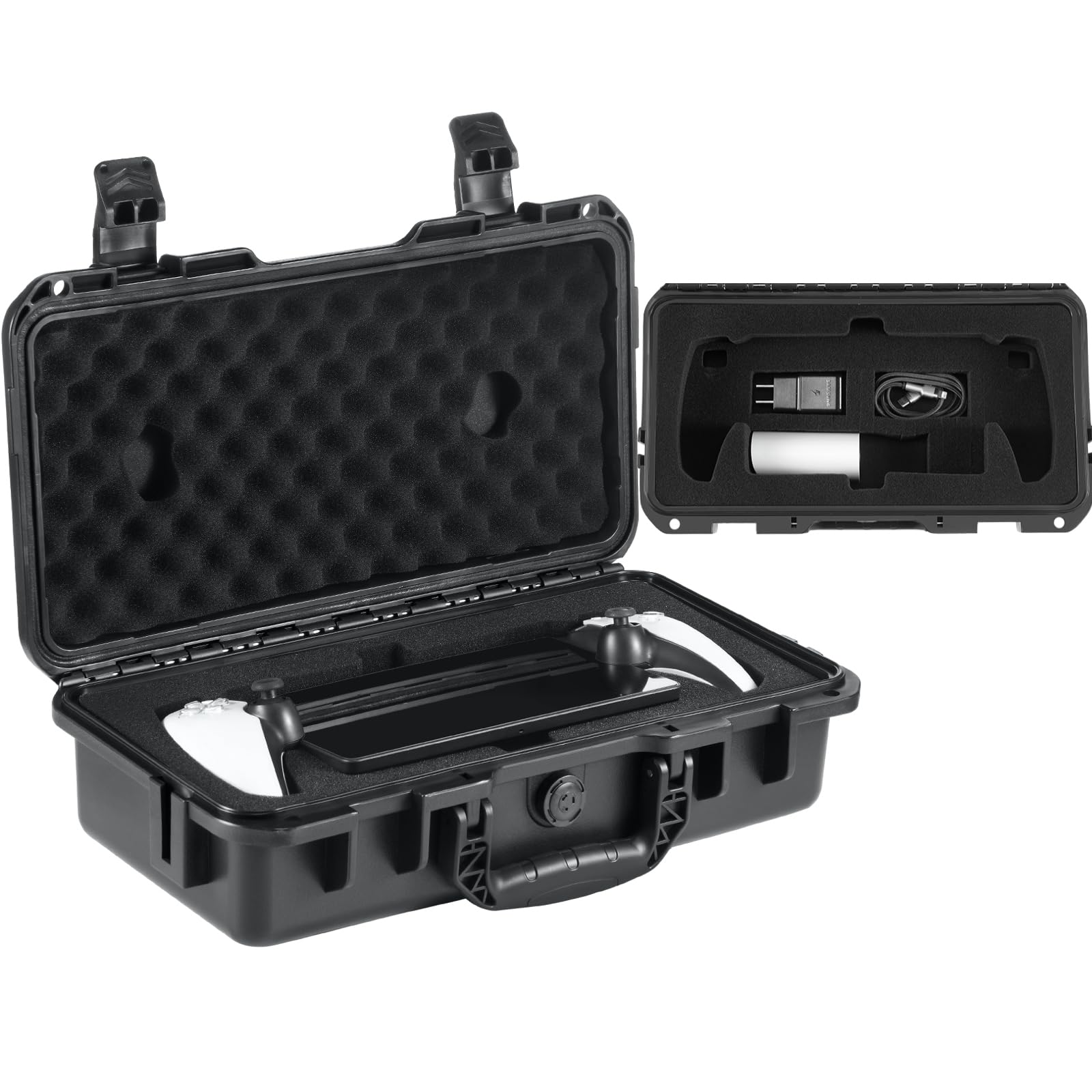 ZENACCE Hard Carrying Case for PS Portal Remote Player  Waterproof Travel Bag for Playstation Portal Handheld Console and Accessories