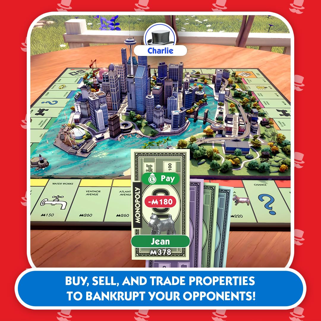 Ubisoft MONOPOLY 2024 - Standard Edition for Xbox Series X & Xbox One, Model 887256116408