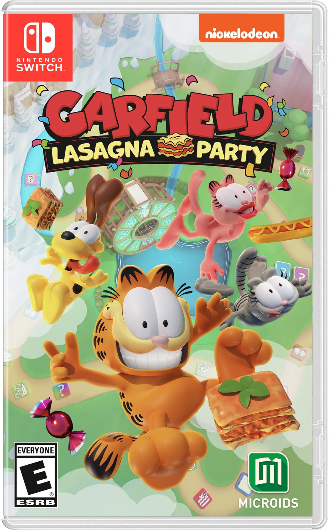 Maximum Games Garfield Lasagna Party Nintendo Switch Game - Model 12373_US