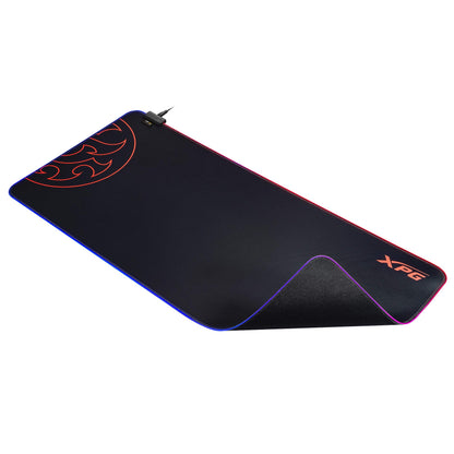 Adata XPG Battleground XL Prime Gaming Mouse Mat - RGB, 4mm Cordura, Anti-Slip, Black, L, Model 75260017