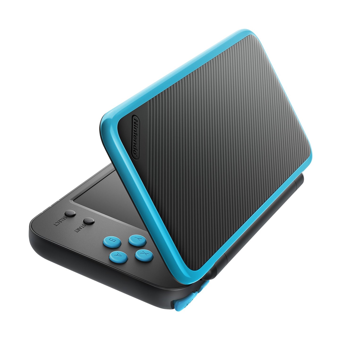 Nintendo New 2DS XL Handheld Console - Black + Turquoise, Model JANSOAAB