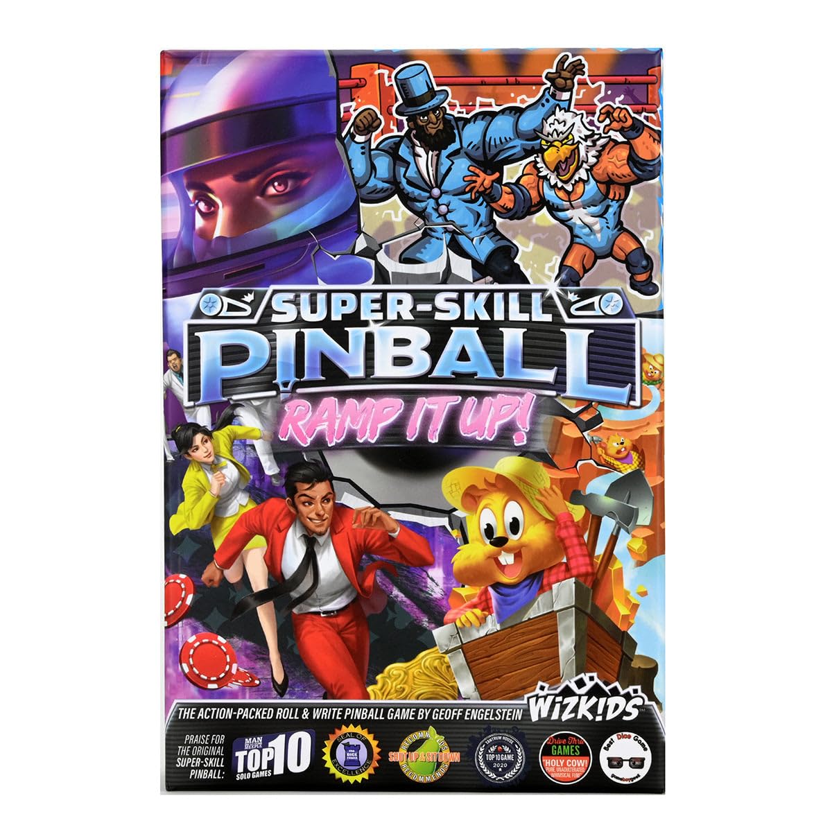 Super-SReduce Pinball: Ramp It Up!