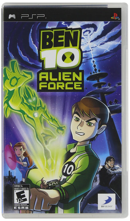 D3PUBLISHER Ben 10 Alien Force for Sony PSP - Model 11008, Action Adventure Game