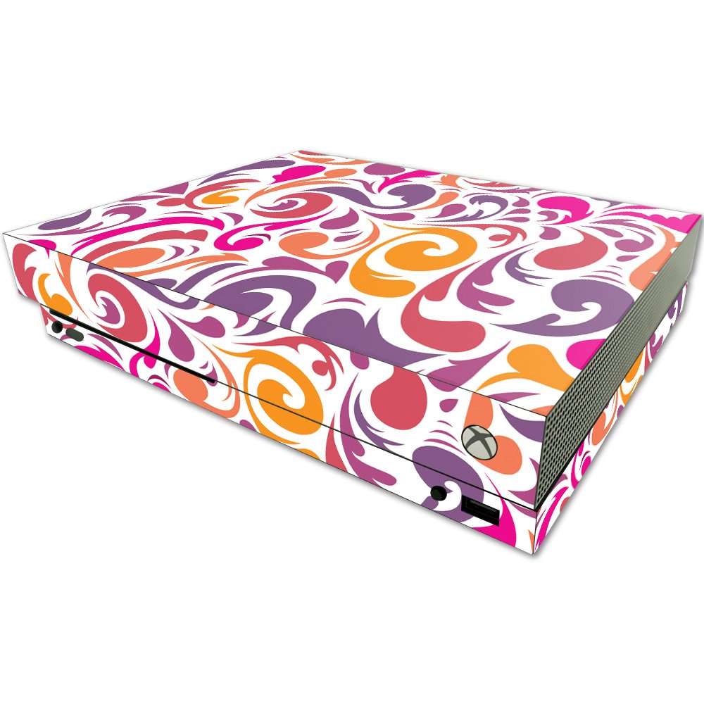 MIGHTY SKINS MightySkins Skin for Microsoft One X - Swirly Girly Vinyl Decal Wrap, Durable & Unique, Easy to Apply, Made in USA