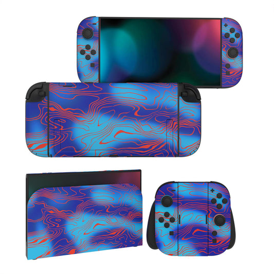 PlayVital for Nintendo Switch 2 Skin Full Set (2-Pack) - Protective Vinyl Decal Stickers for Switch 2 Console  Joycons  Handle Grips & Dock | No Residue  Anti-Scratch - Damascuscamo